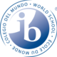 Ib world school logo 1 colour