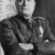 Mussolini mezzobusto