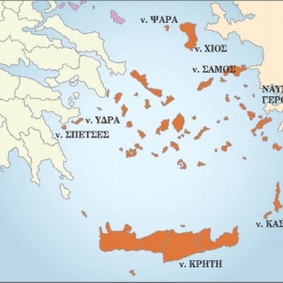 Timeline: Τα νησιά του Αιγαίου κατά την επανάσταση του 1821