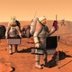 Manned mission to mars (artist's concept)