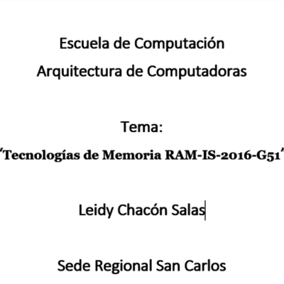 Timeline: Tecnologías de Memoria RAM_ Leidy Chacon