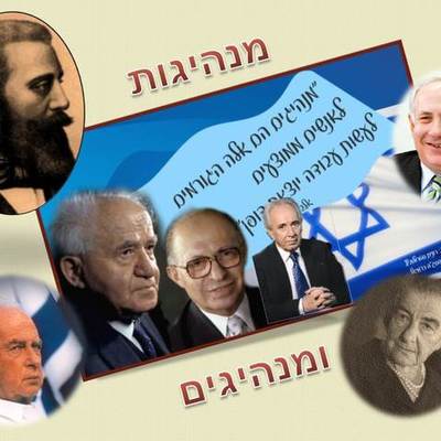 Timeline: מנהיגים על ציר הזמן