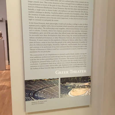 Timeline: Visiting the Museum/The Work of Arts