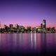 Chicago skyline night wallpaper usjl