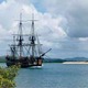 Endeavour replica in cooktown harbour