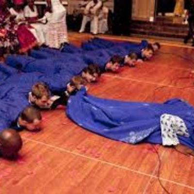 Timeline: nigerian traditional marriage - Yoruba culture (groom prostrating to brides' family