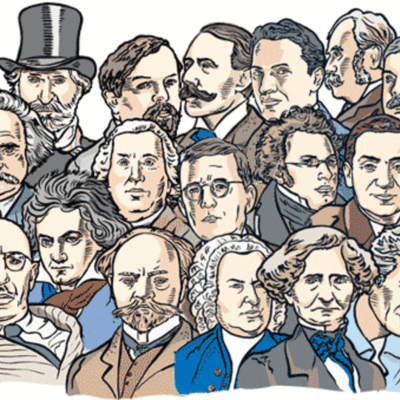 Timeline: When Were Your Favorite Composers Born?