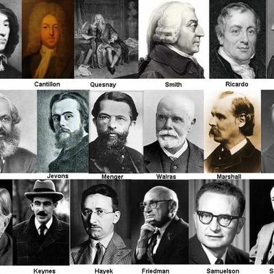 Timeline: HISTORIA DEL PENSAMIENTO ECONÓMICO