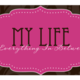 My life header