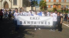 Timeline: Escola Santa Inês/ gestão 2013-2015