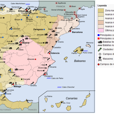 Timeline: LA GUERRA CIVIL ESPAÑOLA