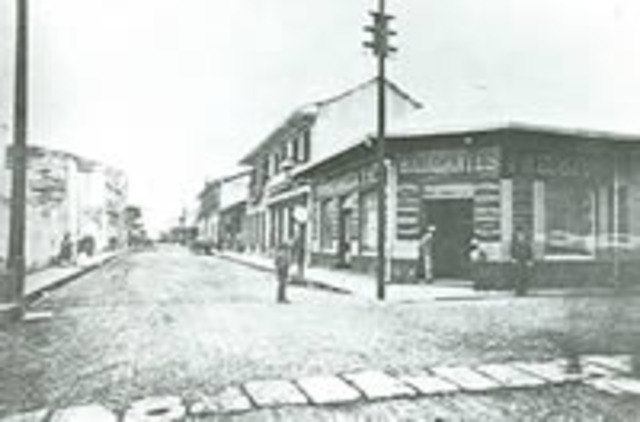 Resultado de imagen para InauguraciÃ³n del alumbrado pÃºblico en costa rica