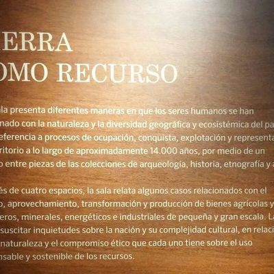 Timeline: LA TIERRA COMO RECURSO
