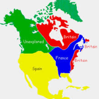 Timeline: Europeanm Nations Settle in North America