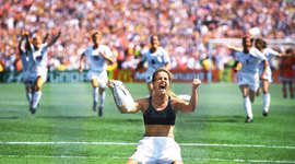 Timeline: Brandi Chastain