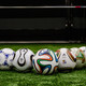 World cup soccer timeline balls
