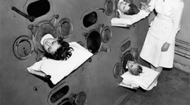 Timeline: HISTORIA DE LA VENTILACION MECANICA