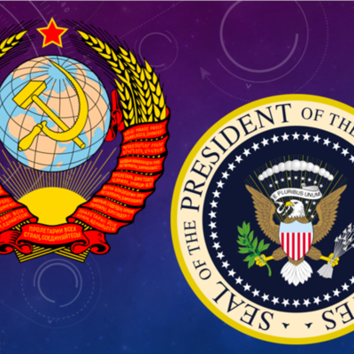 Timeline: Eix cronològic de presidents d'EUA i de l'URSS des de la 2a GM fins 2000