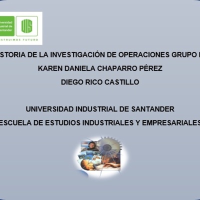 Timeline: Historia de la Investigación de Operaciones