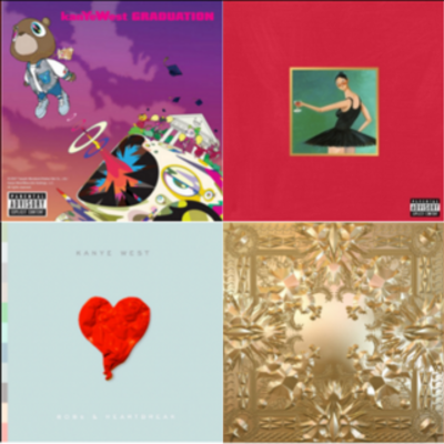 Timeline: Kanye west albums/singles