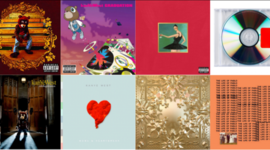 Timeline: Kanye west albums/singles