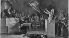 Timeline: The Salem Witch Trials 1688-1693: The Salem Witch Trials convey the idea that women were did not hold the power that men held in their social, political, and religious society.