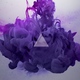 Smoke triangle lilac 85490 3840x2160
