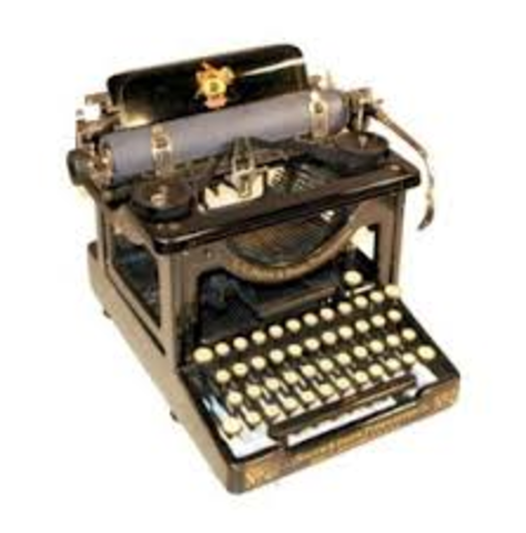 Evolution of the Typewriter timeline | Timetoast timelines