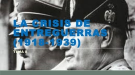 Timeline: LA CRISIS DE ENTREGUERRAS