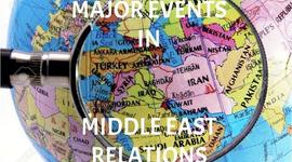 Timeline: major events in middle east relations