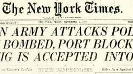 Timeline: World War 2 Europe only