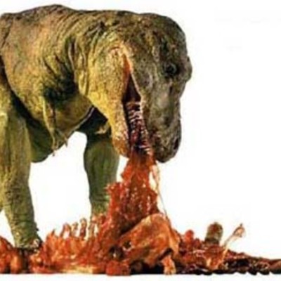 Timeline: ¿que comían? el tiranosaurio rex era un carnívoro,era de echo el mayor carnívoro en su área. por su tamaño fuerza se cree que era un excelente depredador, y quizá sus presas favoritas eran los hadrosauridos  y los ceratopsidos.