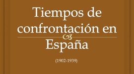 Timeline: España de 1902 a 1939 (CRONOLOGÍA REALIZADA POR SUSANA AMADOR LOPEZ 4º ESO SJC )