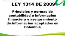 Timeline: ley 1314 de 2009 sobre normas internacionales