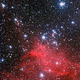 The star cluster ngc 3572 and its dramatic surroundings