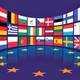 Banderas de la unión europea