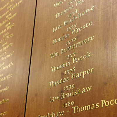 Timeline: Carpenters' Company