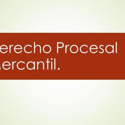 Timeline: DESARROLLO PROCESAL MERCANTIL