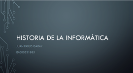 Timeline: Evolución informática