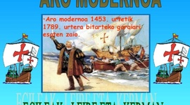 Timeline: Aro modernoa