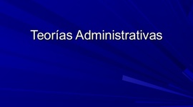 Timeline: Teorias Administrativas