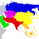 Location asia unsubregions