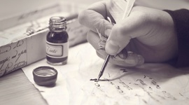 Timeline: Даты рождения великих писателей.