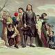 The landing of the pilgrims at plymouth currier and ives