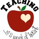 Teacher apple clipart free 1 830x915