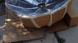 Timeline: estufa parabolica