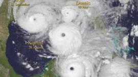 Timeline: Strongest Hurricanes from the Atlantic Ocean 2005 Season