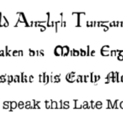 Timeline: The History of the English Language