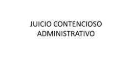 Timeline: El procedimiento contencioso administrativo
