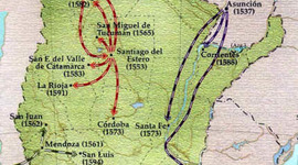 Timeline: Linea Temporal de las Corrientes Colonizadoras